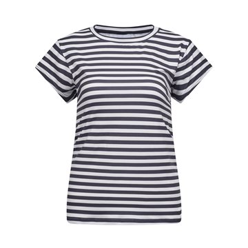 Liberté - Alma U T-Shirt - Black Creme Stripe
